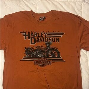 Harley-Davidson Men's Rust T-Shirt